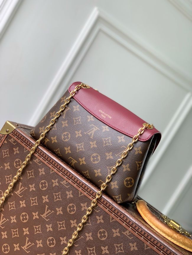Louis Vuitton NEW Madeleine BB M28424 burgundy