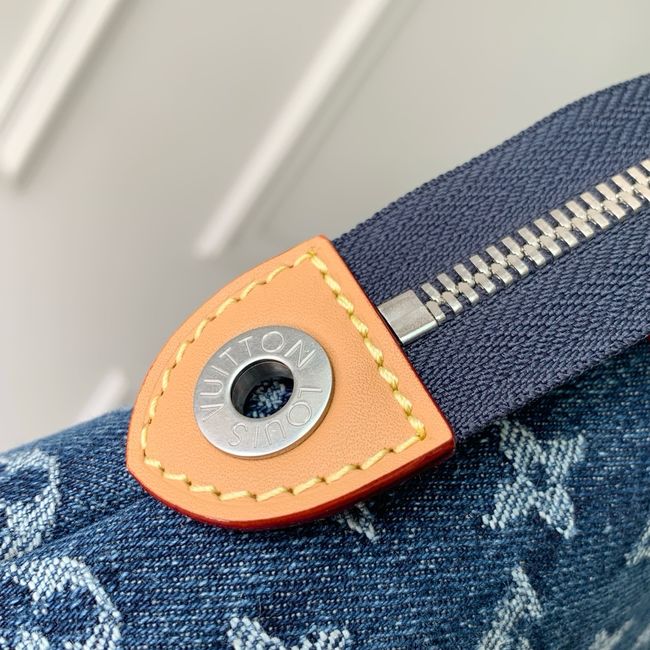 Louis Vuitton Pochette Voyage Souple M27559 blue Louis Vuitton Pochette Voyage Souple M27559 blue