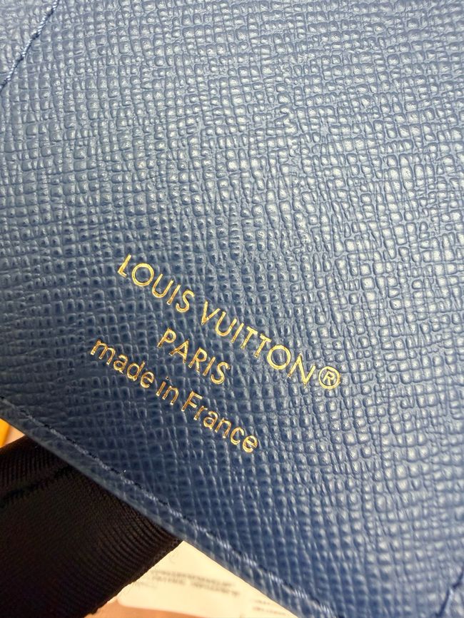 Louis Vuitton Victorine Wallet M27707 blue Louis Vuitton Victorine Wallet M27707 blue