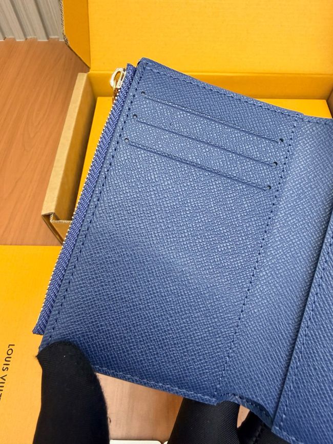 Louis Vuitton Victorine Wallet M27707 blue Louis Vuitton Victorine Wallet M27707 blue