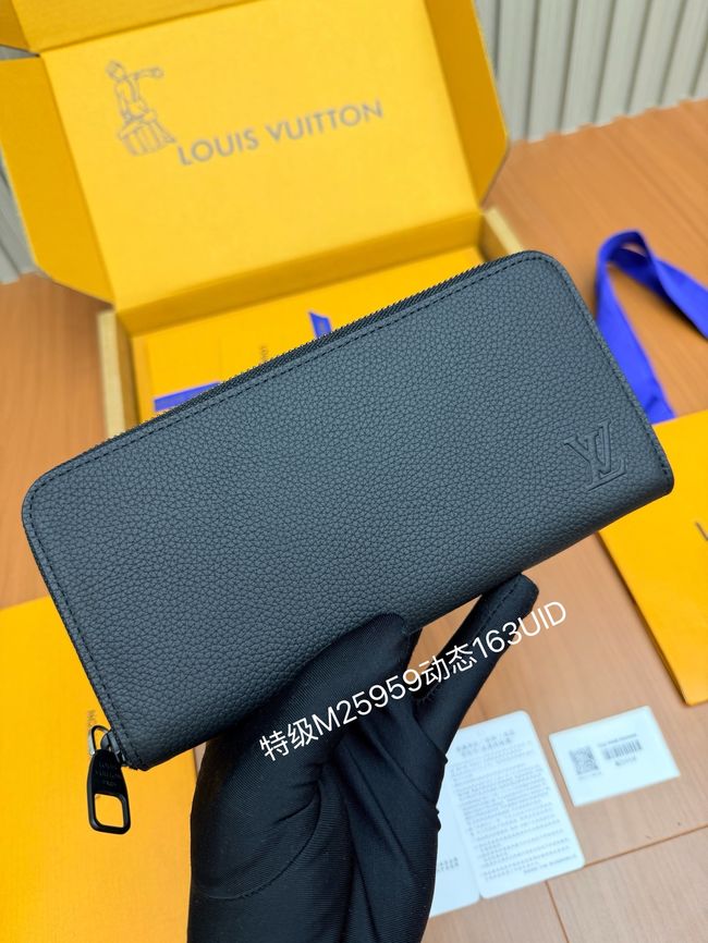 Louis Vuitton Zippy Wallet M25959 black