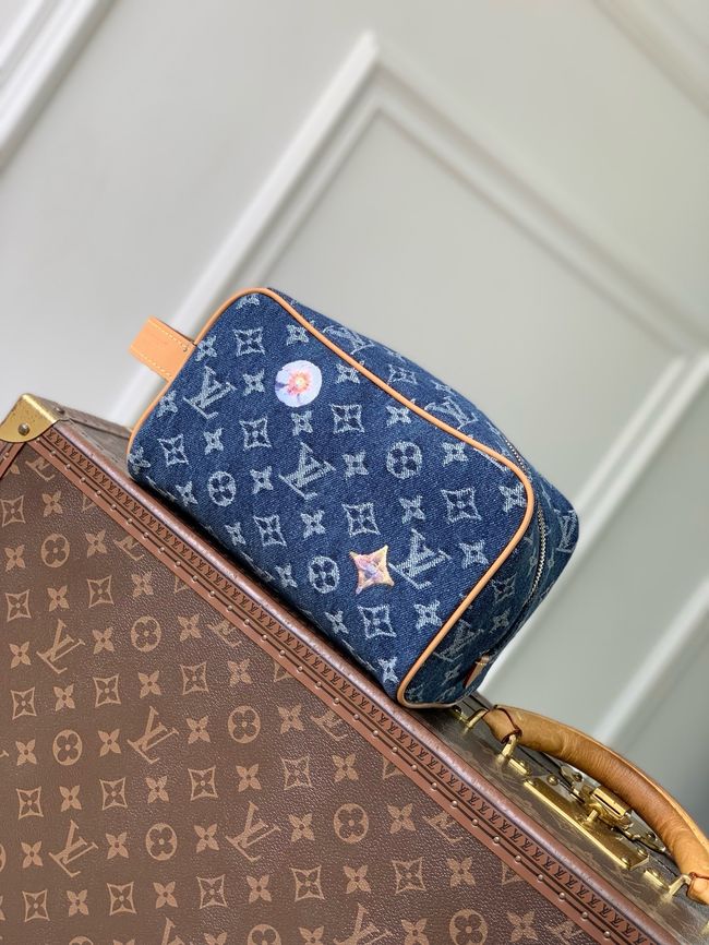 Louis Vuitton Locker Dopp Kit M28363 Blue Louis Vuitton Locker Dopp Kit M28363 Blue