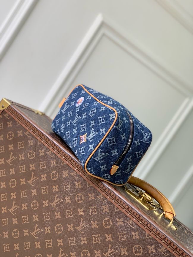 Louis Vuitton Locker Dopp Kit M28363 Blue Louis Vuitton Locker Dopp Kit M28363 Blue