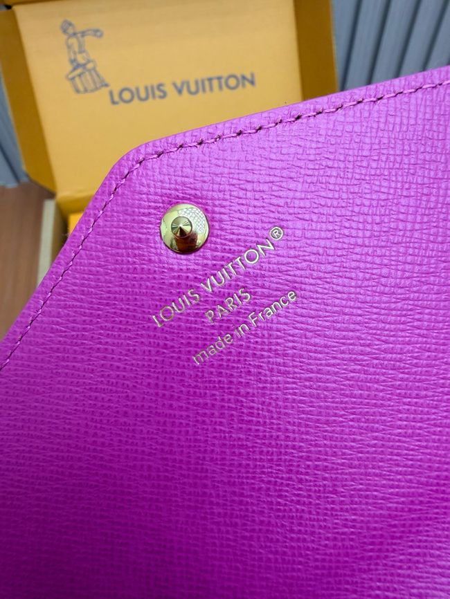 Louis Vuitton Sarah Wallet M28280 Fuchsia Denim Louis Vuitton Sarah Wallet M28280 Fuchsia Denim