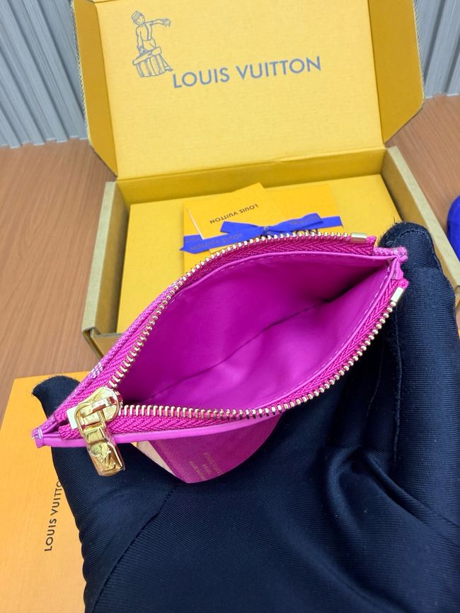 Louis Vuitton Victorine Wallet M27707 Fuchsia Denim Louis Vuitton Victorine Wallet M27707 Fuchsia Denim