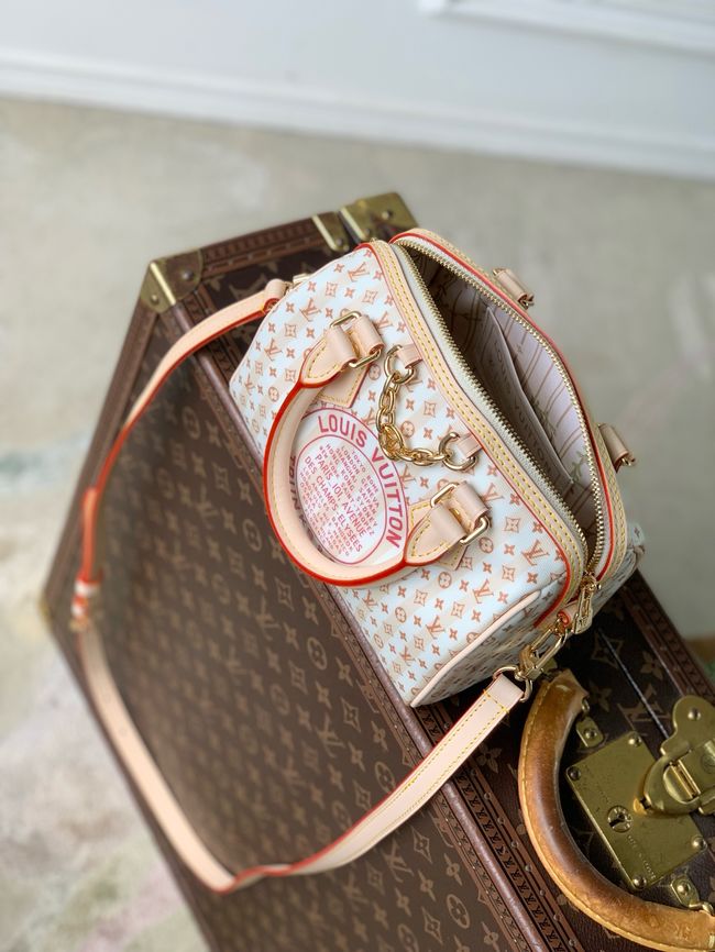 Louis Vuitton NEW Speedy Bandouliere 20 M29459 Nude Rose Louis Vuitton NEW Speedy Bandouliere 20 M29459 Nude Rose