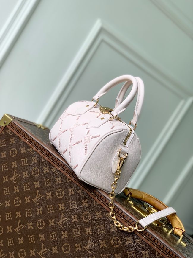 Louis Vuitton Speedy Bandouliere 20 M28529 Light Bliss Couture Louis Vuitton Speedy Bandouliere 20 M28529 Light Bliss Couture