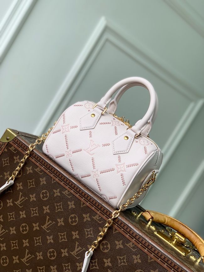 Louis Vuitton Speedy Bandouliere 20 M28529 Light Bliss Couture Louis Vuitton Speedy Bandouliere 20 M28529 Light Bliss Couture
