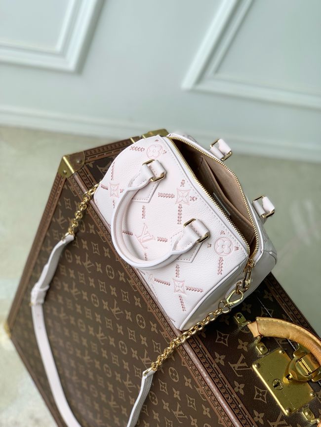 Louis Vuitton Speedy Bandouliere 20 M28529 Light Bliss Couture Louis Vuitton Speedy Bandouliere 20 M28529 Light Bliss Couture