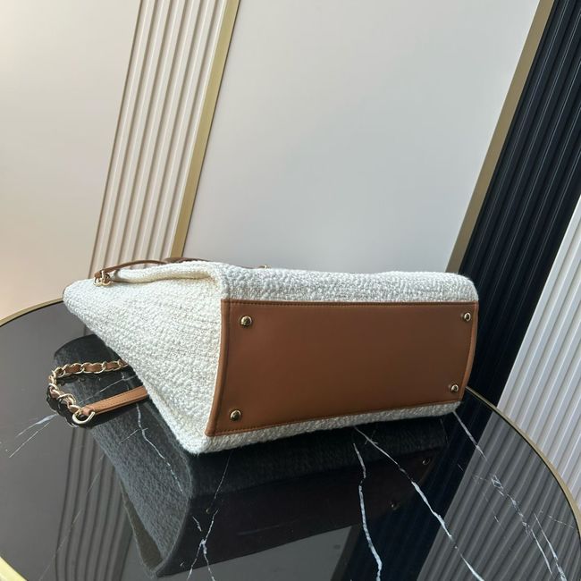 CHANEL Shopping Bag AS3257 white&Apricot CHANEL Shopping Bag AS3257 white&Apricot