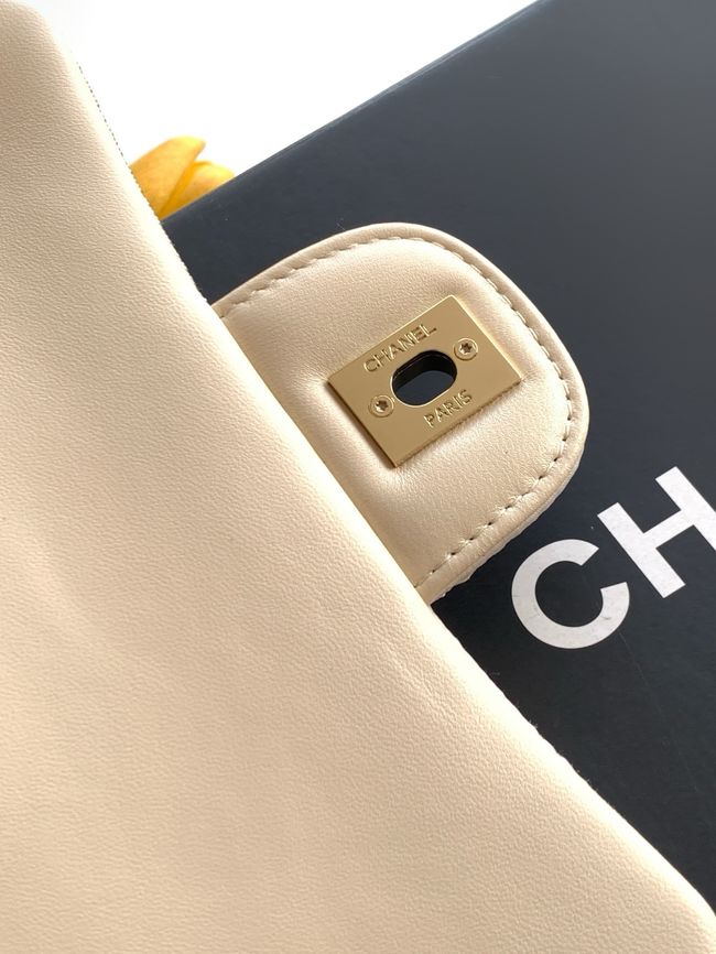 Chanel Small Flap Bag Embroidery AS4561 cream