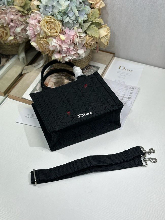 Small Dior Book Tote with Strap M1404PE-1 Small Dior Book Tote with Strap M1404PE-1