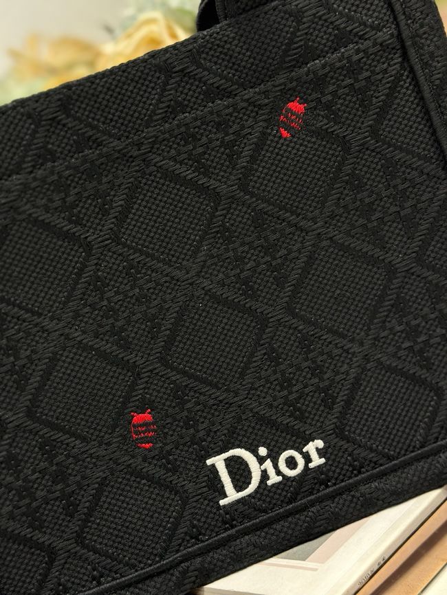 Small Dior Book Tote with Strap M1404PE-1 Small Dior Book Tote with Strap M1404PE-1