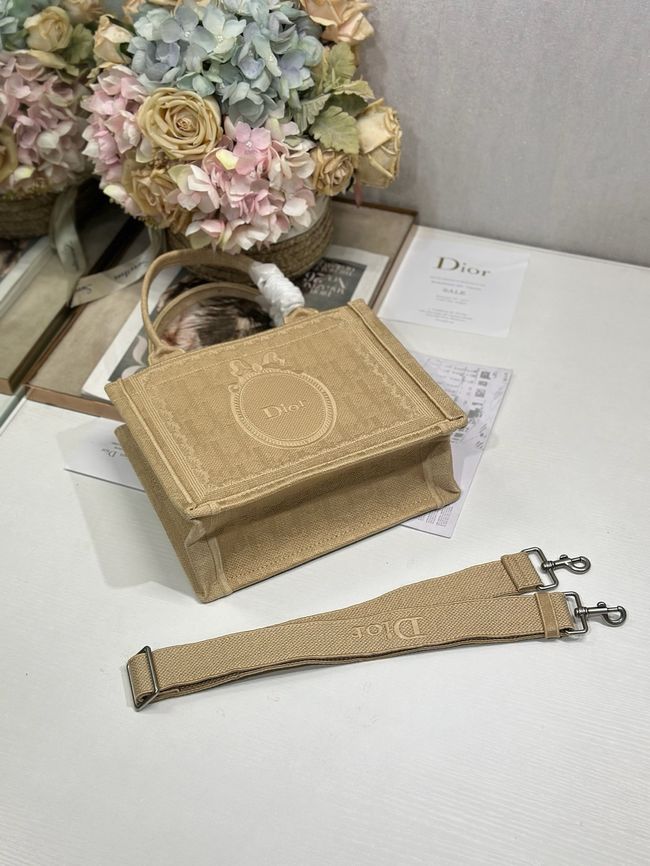 Small Dior Book Tote with Strap M1404PE-2 Small Dior Book Tote with Strap M1404PE-2