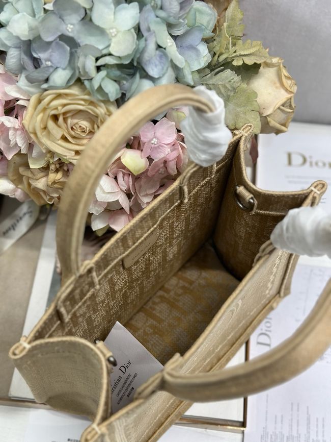 Small Dior Book Tote with Strap M1404PE-2 Small Dior Book Tote with Strap M1404PE-2