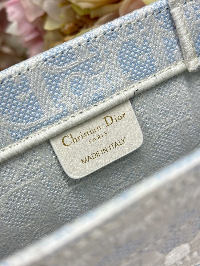Small Dior Book Tote with Strap M1404PE-3 Small Dior Book Tote with Strap M1404PE-3