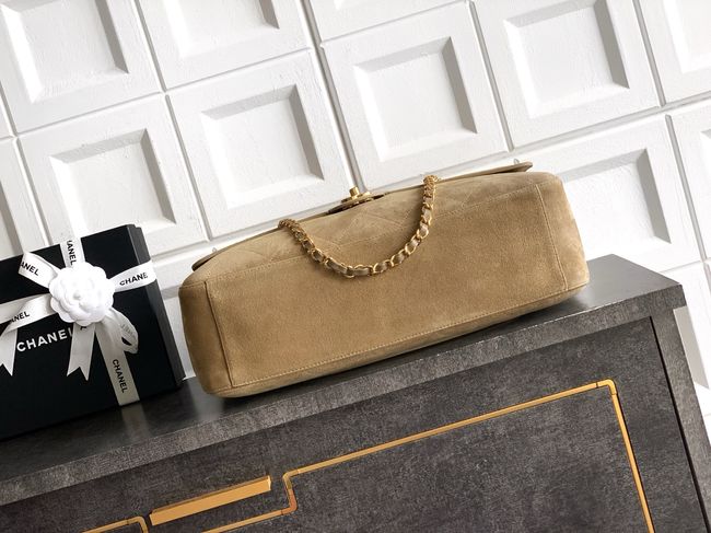 CHANEL Maxi Flapbag AS5640 Dark Beige CHANEL Maxi Flapbag AS5640 Dark Beige