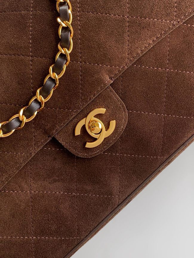 CHANEL Maxi Flapbag AS6281 Dark Brown CHANEL Maxi Flapbag AS6281 Dark Brown
