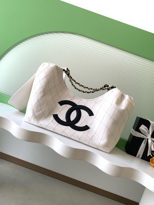 CHANEL Small Shopping Bag AS6191 white CHANEL Small Shopping Bag AS6191 white