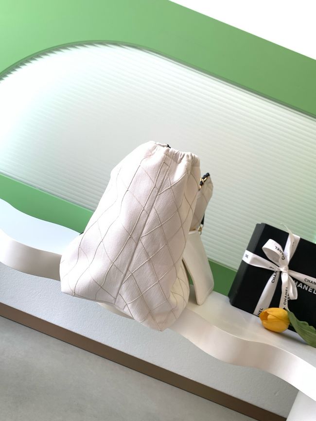 CHANEL Small Shopping Bag AS6191 white CHANEL Small Shopping Bag AS6191 white