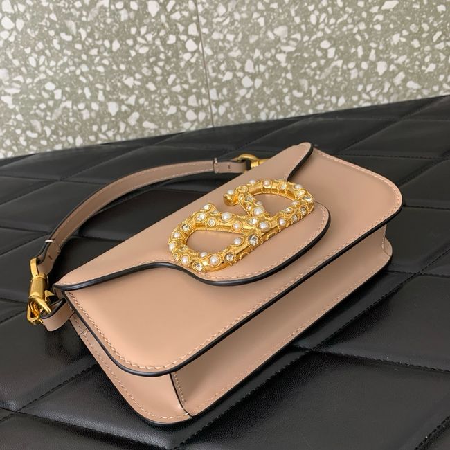 VALENTINO LOCO VLOGO SIGNATURE Small Leather bag WB0K53 PINK VALENTINO LOCO VLOGO SIGNATURE Small Leather bag WB0K53 PINK