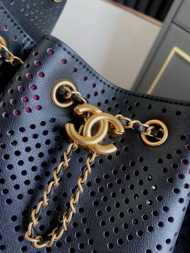 CHANEL 25 Mini Handbag AS5631 black CHANEL 25 Mini Handbag AS5631 black