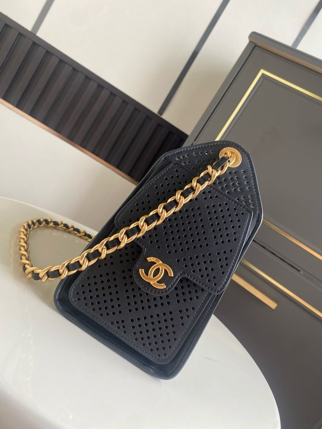 CHANEL 25 Mini Handbag AS5631 black CHANEL 25 Mini Handbag AS5631 black