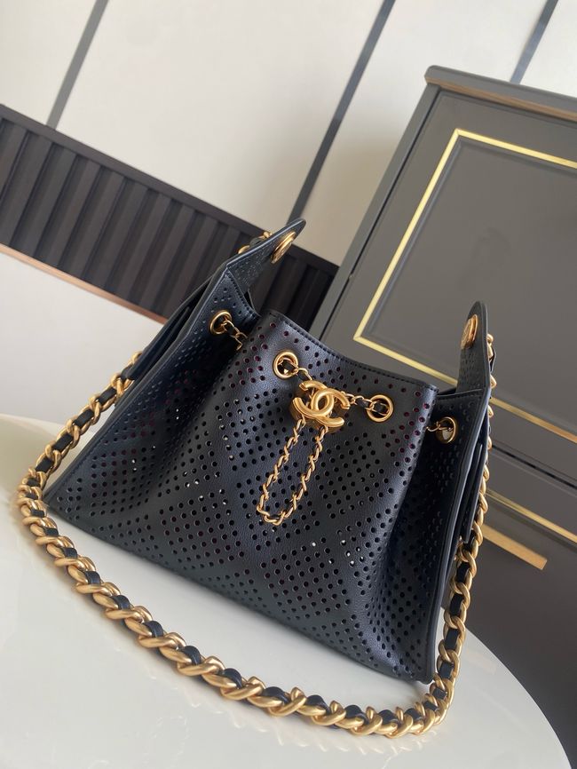 CHANEL 25 Mini Handbag AS5631 black CHANEL 25 Mini Handbag AS5631 black