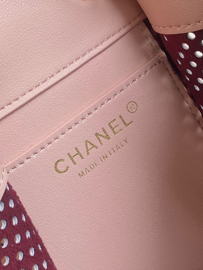 CHANEL 25 Mini Handbag AS5631 pink CHANEL 25 Mini Handbag AS5631 pink