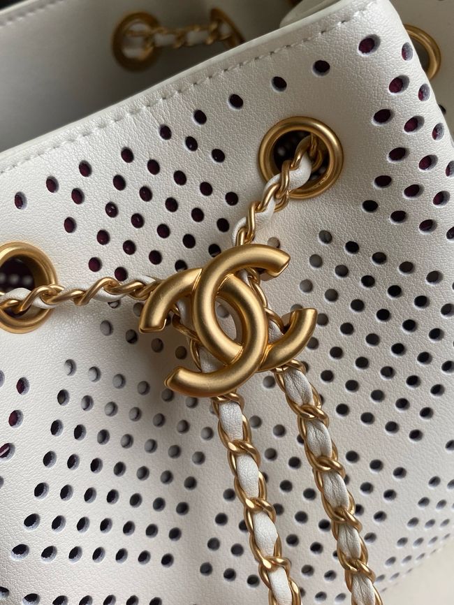 CHANEL 25 Mini Handbag AS5631 white CHANEL 25 Mini Handbag AS5631 white