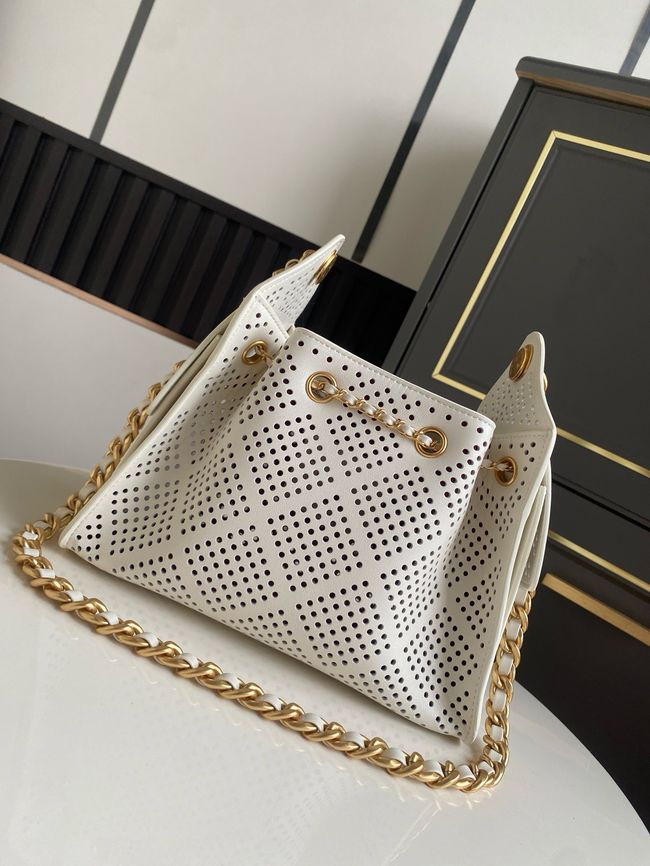 CHANEL 25 Mini Handbag AS5631 white CHANEL 25 Mini Handbag AS5631 white