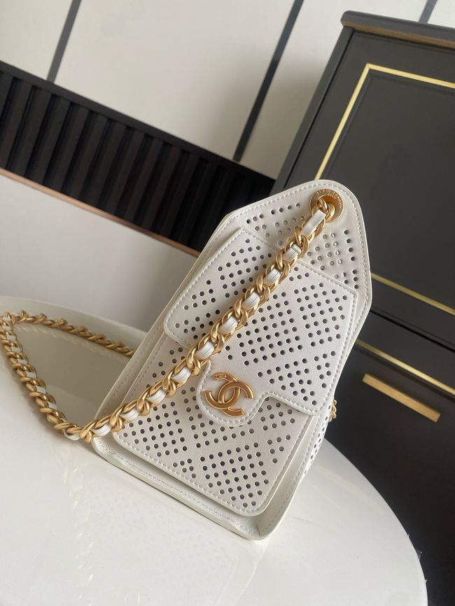 CHANEL 25 Mini Handbag AS5631 white CHANEL 25 Mini Handbag AS5631 white
