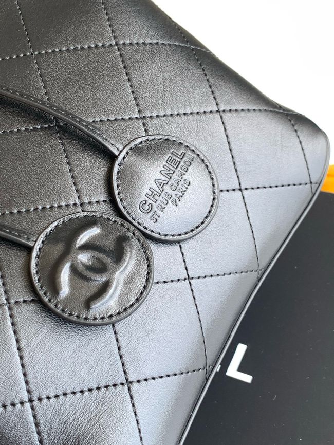 Chanel Lambskin Shoulder Bag AS6268 black Chanel Lambskin Shoulder Bag AS6268 black