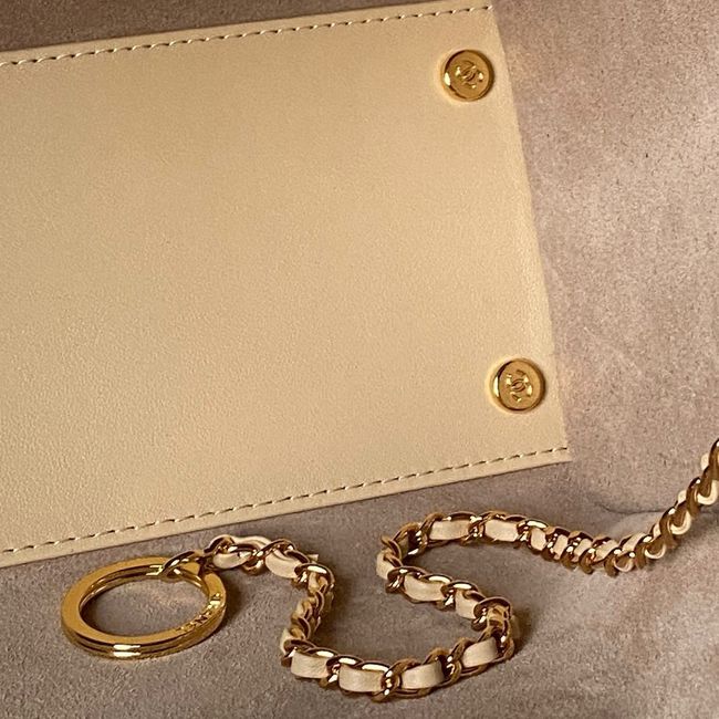 Chanel Small Shopping Bag AS6243 apricot Chanel Small Shopping Bag AS6243 apricot