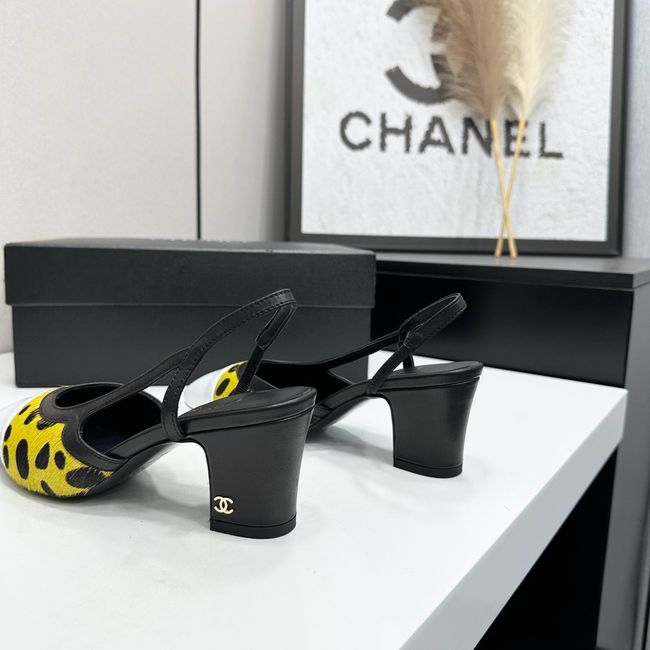 Chanel Slingbacks Lambskin & Mixed Fibers 65MM G31318-2