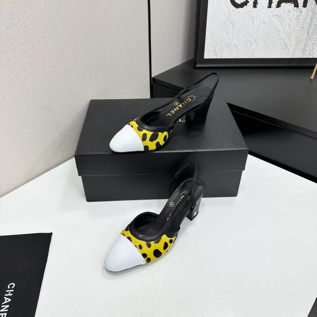 Chanel Slingbacks Lambskin & Mixed Fibers 65MM G31318-2