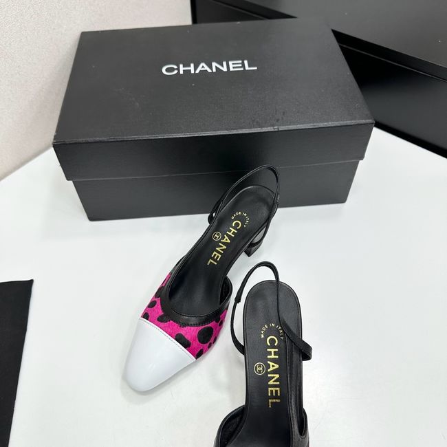 Chanel Slingbacks Lambskin & Mixed Fibers 65MM G31318-4