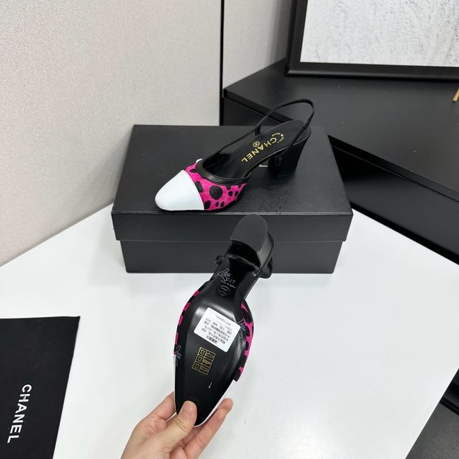 Chanel Slingbacks Lambskin & Mixed Fibers 65MM G31318-4