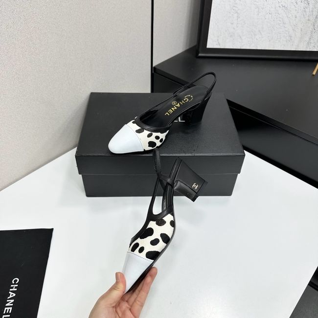 Chanel Slingbacks Lambskin & Mixed Fibers 65MM G31318-5