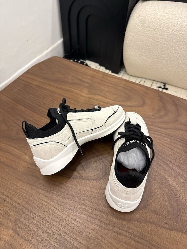 Chanel Sneakers Calfskin & Mixed Fibers G47415-4