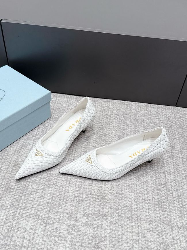 Prada leather pumps 5.5CM 65048-1