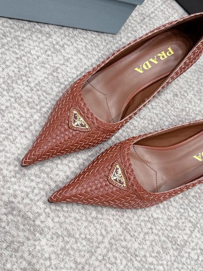 Prada leather pumps 5.5CM 65048-3