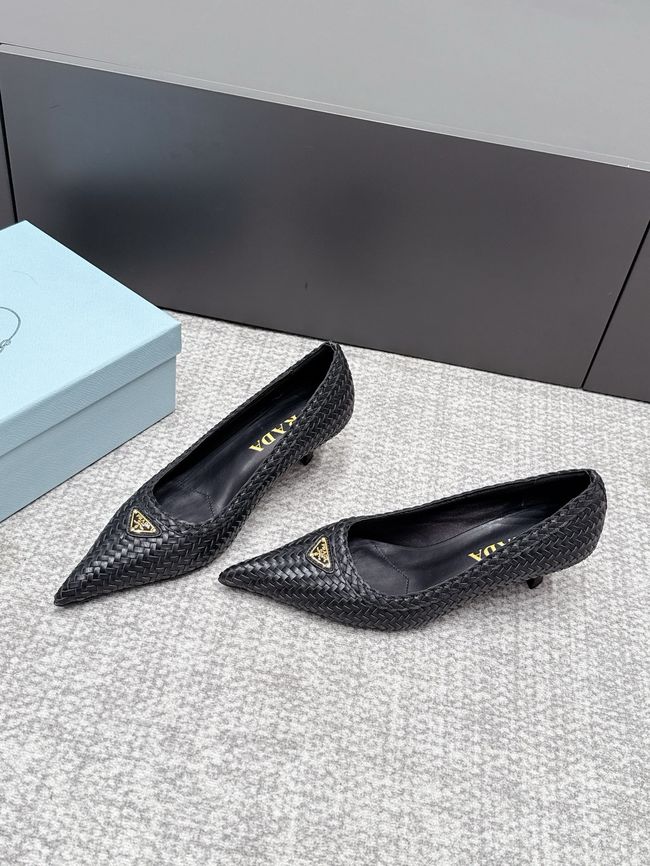 Prada leather pumps 5.5CM 65048-4