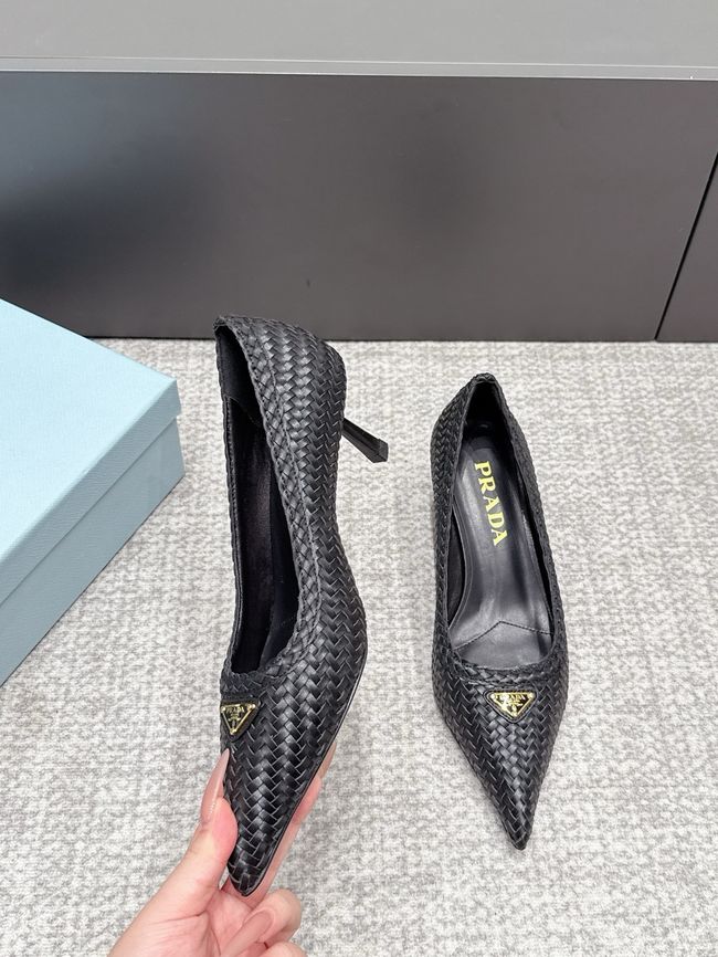 Prada leather pumps 5.5CM 65048-4