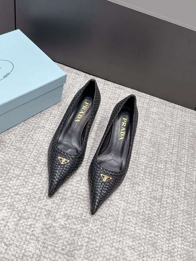 Prada leather pumps 5.5CM 65048-4