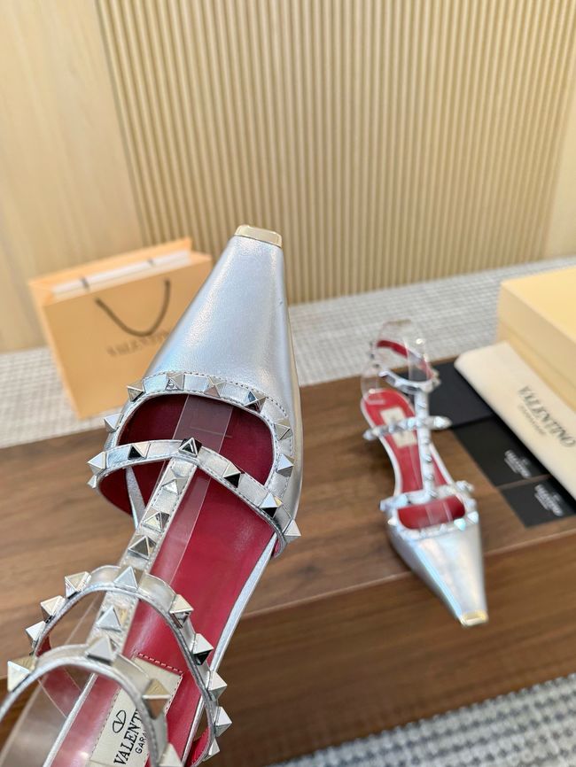 Valentino ROCKSTUD lambskin high heels 4cm 65052-3