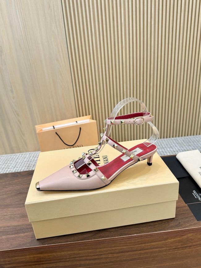 Valentino ROCKSTUD lambskin high heels 4cm 65052-7
