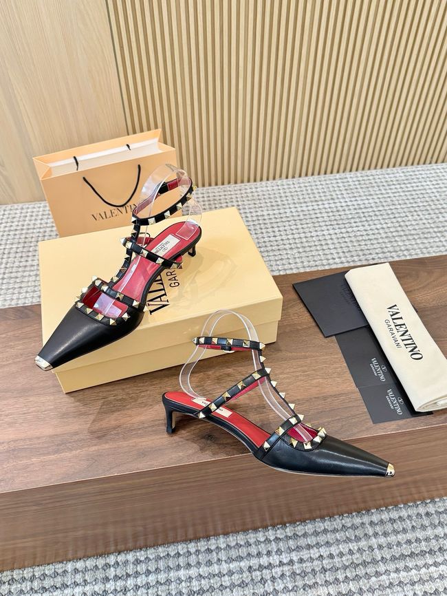 Valentino ROCKSTUD lambskin high heels 4cm 65052-8
