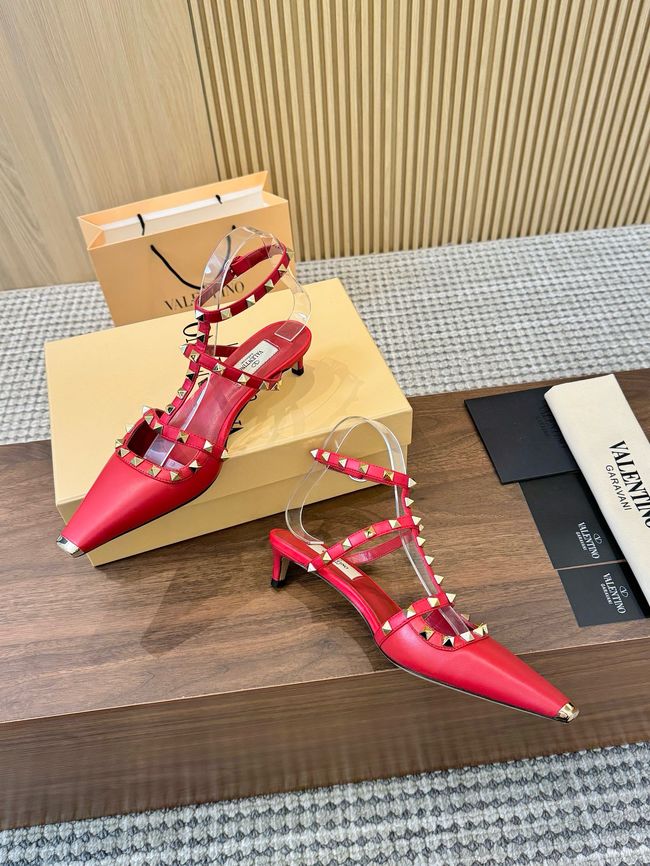 Valentino ROCKSTUD lambskin high heels 4cm 65052-1