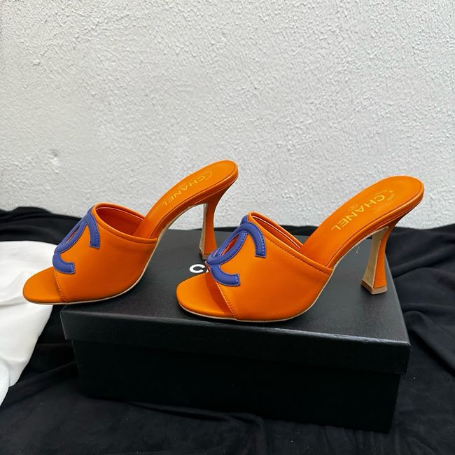 Chanel Lambskin Mules 90mm 65062-6